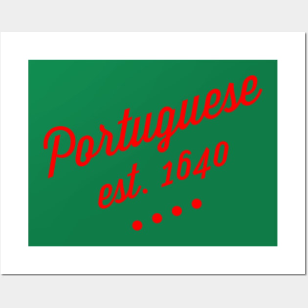 Portuguese Wall Art by MessageOnApparel